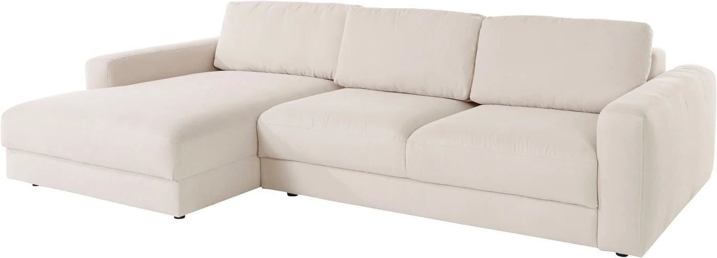 HOME AFFAIRE Ecksofa Bloomfield L-Form Beige mit Sitztiefenverstellung - Bild 5