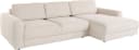 HOME AFFAIRE Ecksofa Bloomfield L-Form Beige Mega-Recamiere Bild 1