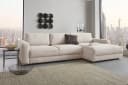 HOME AFFAIRE Ecksofa Bloomfield L-Form Beige Mega-Recamiere Bild 2