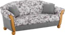 Home affaire 3-Sitzer Sofa Milano Landhaus-Stil hellgrau/flieder Bild 2