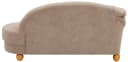 HOME AFFAIRE Milano Ottomane Beige mit Armlehne Bild 4