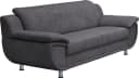 Trendmanufaktur Rondo 3-Sitzer Sofa Anthrazit Breite Armlehnen Bild 3