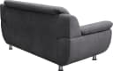 Trendmanufaktur Rondo 3-Sitzer Sofa Anthrazit Breite Armlehnen Bild 5