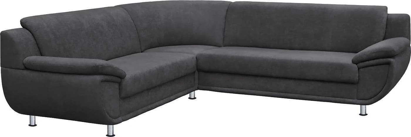 Ecksofa TRENDMANUFAKTUR Rondo Anthrazit mit Schlaffunktion - Bild 3