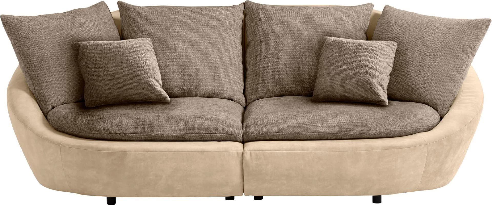 Big-Sofa TRENDMANUFAKTUR "Maui" Beige Designersofa