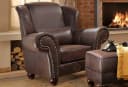 Home affaire Sessel King George Ohrensessel Federkern Bild 5
