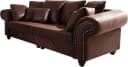 Big-Sofa King George Mega Sofa von Home Affaire, Dunkelbraun Bild 2