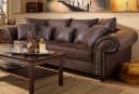 Big-Sofa King George Mega Sofa von Home Affaire, Dunkelbraun Bild 4