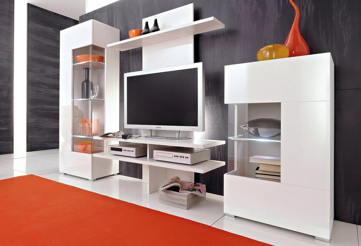 Höltkemeyer Lowboard Happy TV-Board TV-Schrank Weiss Modern