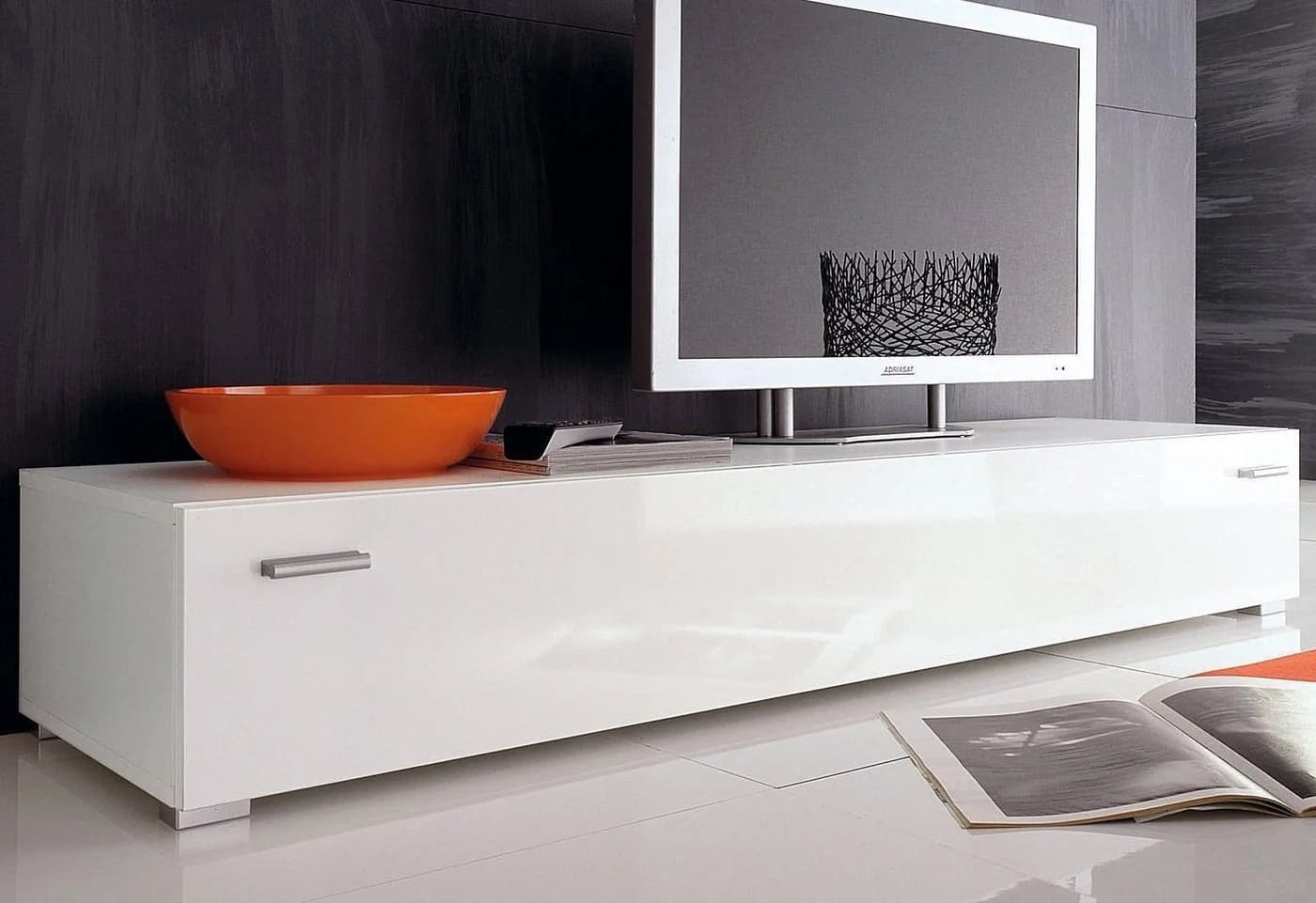 Höltkemeyer Lowboard Happy TV-Board TV-Schrank Weiss Modern - Bild 2