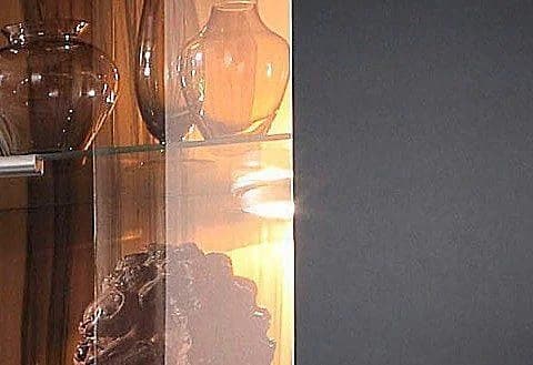 LED Glaskantenbeleuchtung HÖLTKEMEYER, weiß, 4 Stk., Ufo-Clip-Beleuchtung