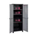 Kreher Mehrzweckschrank NOBLE Kunststoffschrank mit 3 Einlegeböden Bild 1