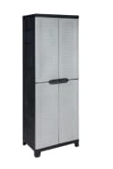 Kreher Mehrzweckschrank Elite Serie Kunststoffschrank 4 Böden Bild 3