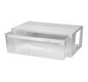 Kreher Schubladenbox Set XL 2-tlg. Transparent Kunststoff Bild 3