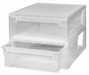 Kreher Schubladenbox Set 2 x 52 XL 22 Liter Bild 1