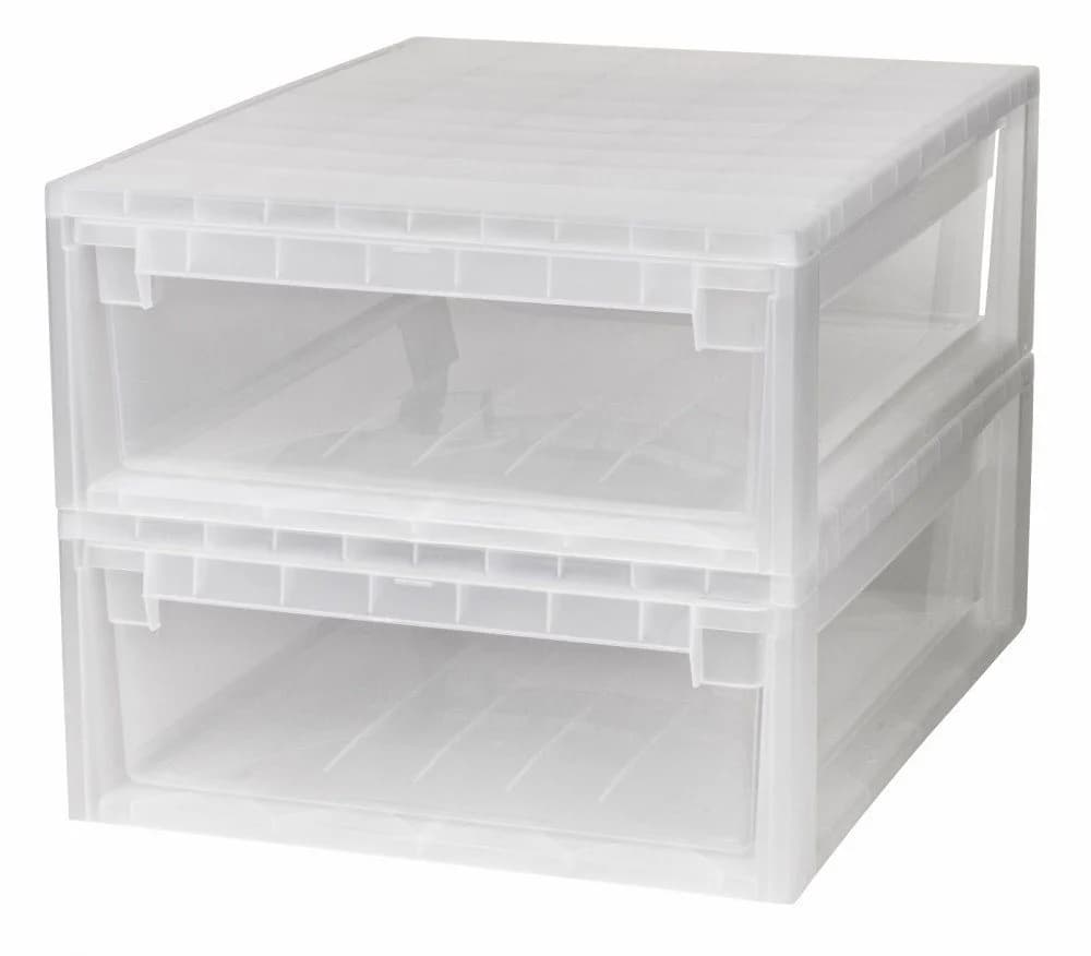 Kreher Schubladenbox Set 2 x 52 XL 22 Liter - Bild 2