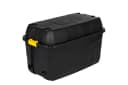 Kreher Auflagenbox XXL Rollbox Schwarz/Gelb mit Deckel Bild 1