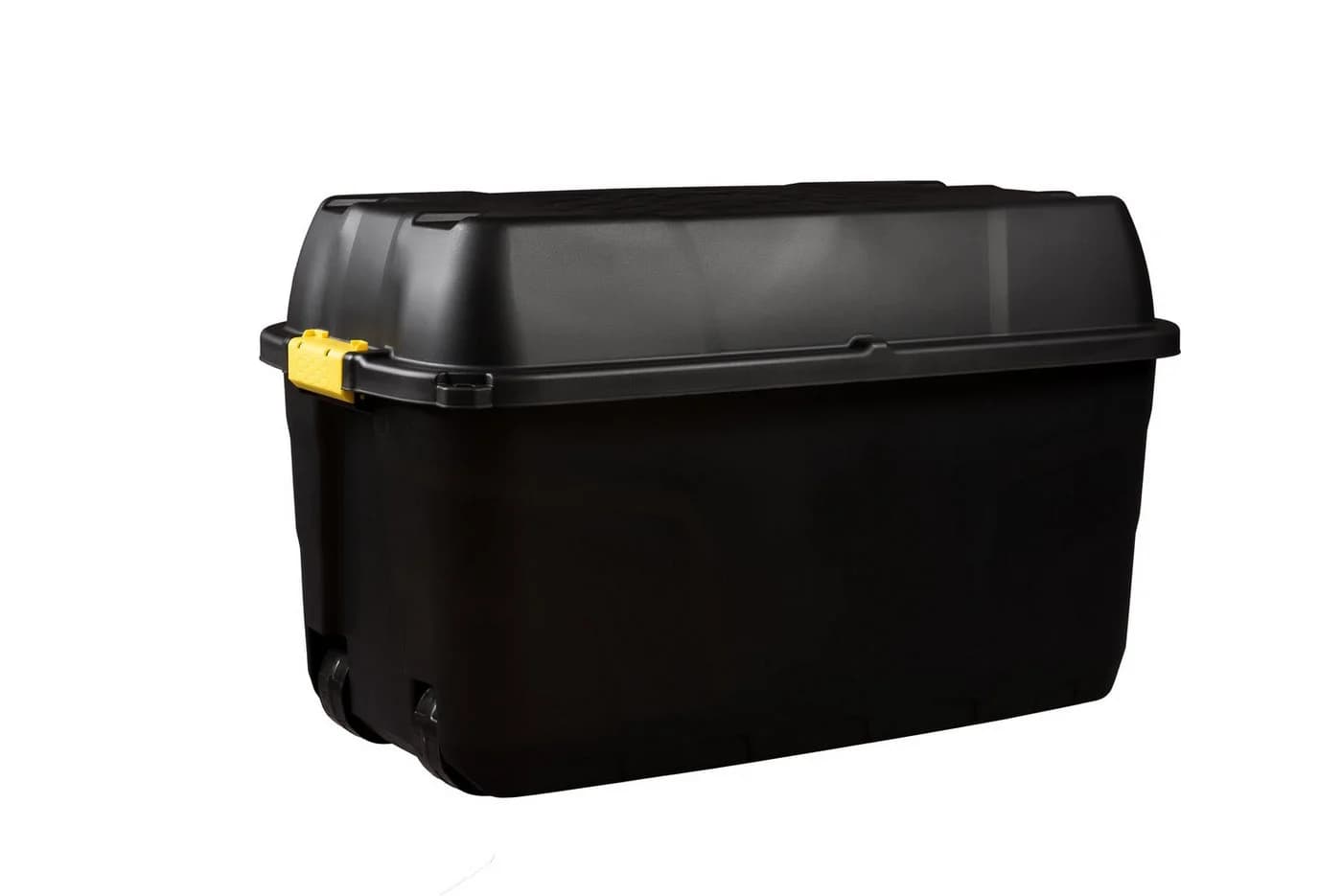 Kreher Auflagenbox XXL Rollbox Schwarz/Gelb mit Deckel - Bild 2