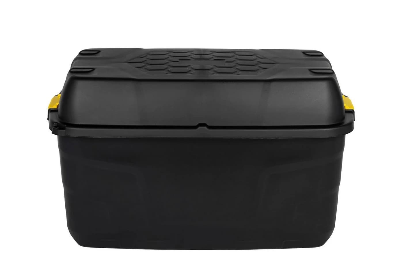 Kreher Auflagenbox XXL Rollbox Schwarz/Gelb mit Deckel - Bild 3