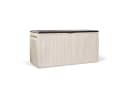 Kreher Kissenbox Leonardo 270L Creme Weiß Kunststoff Abwaschbar Bild 2