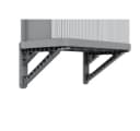 Kreher Mehrzweckschrank Rolling Space Grau Wandschrank mit Schiebetür Bild 3