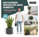 Kreher Blumenkasten Millennium Naturstein Optik Anthrazit Bild 5