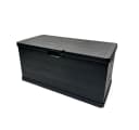 Kreher Kissenbox XXL 340L Anthrazit Holz Optik Gartenbox Bild 2