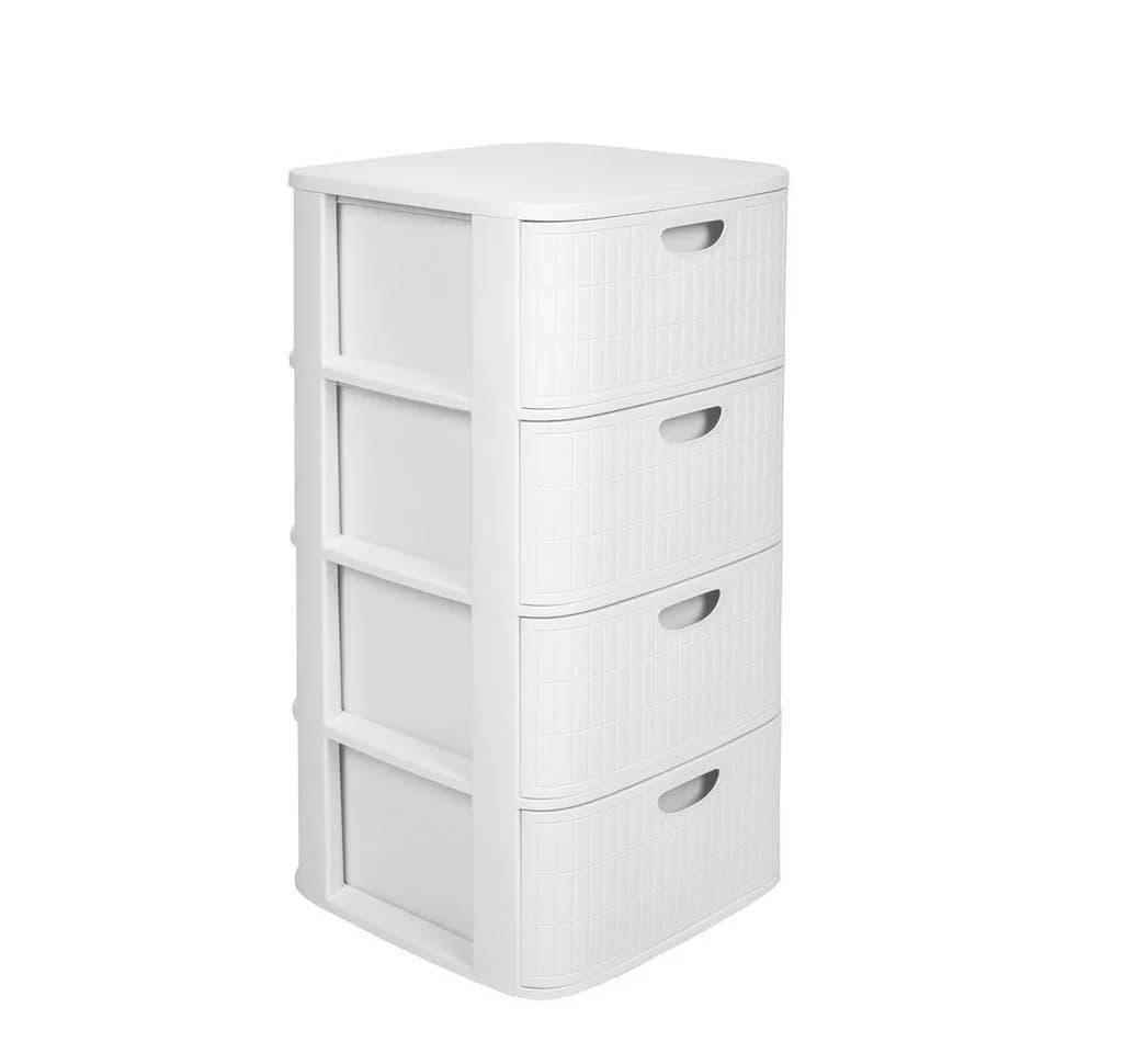 Kreher Rollcontainer Domus 4 Schubladen Kunststoff Rollbar - Bild 2