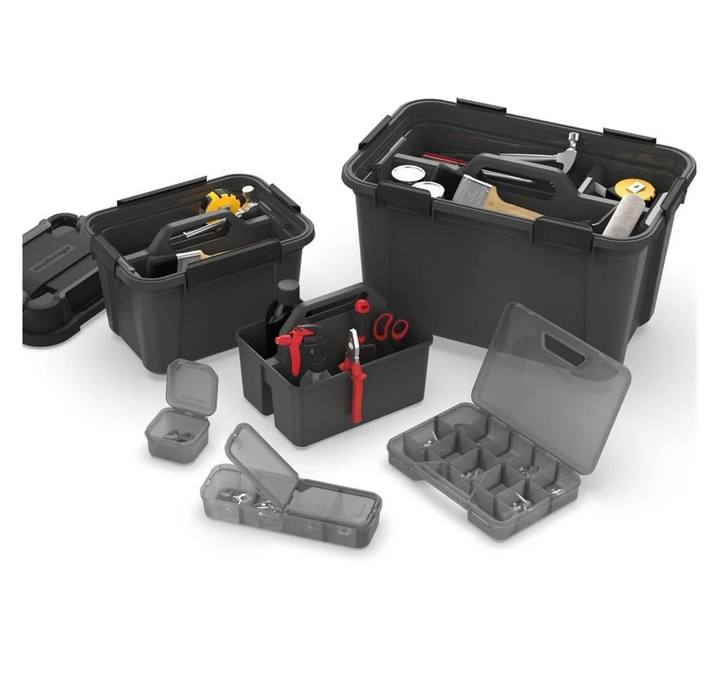 Kreher Aufbewahrungsbox Bunker Tough IP67 Schwarz Anthrazit - Bild 4