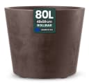 Kreher Pflanzkübel Millennium 80L Rollbar Naturstein Optik Bild 2