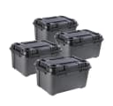 Kreher Aufbewahrungsbox 'Bunker' Anthrazit/Schwarz wasserdicht & stapelbar Bild 2