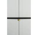 Kreher Mehrzweckschrank Kunststoffschrank J-Line 3 Böden Schwarz/Grau Bild 5