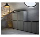 Kreher Mehrzweckschrank Kunststoffschrank Grau/Schwarz Bild 3