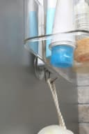 Kreher Duschregal N34 Silber mit 2 Körben Rostfrei Bild 1