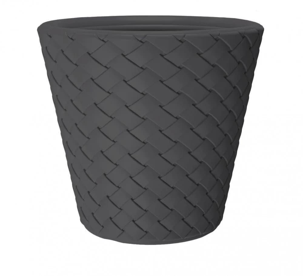Kreher XXL Pflanzkübel MATUBA 60 cm Geflecht-Optik