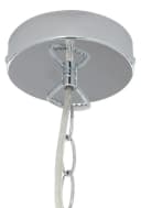 Reality Leuchten Pendelleuchte Orient 43 cm Silber Metall Bild 5
