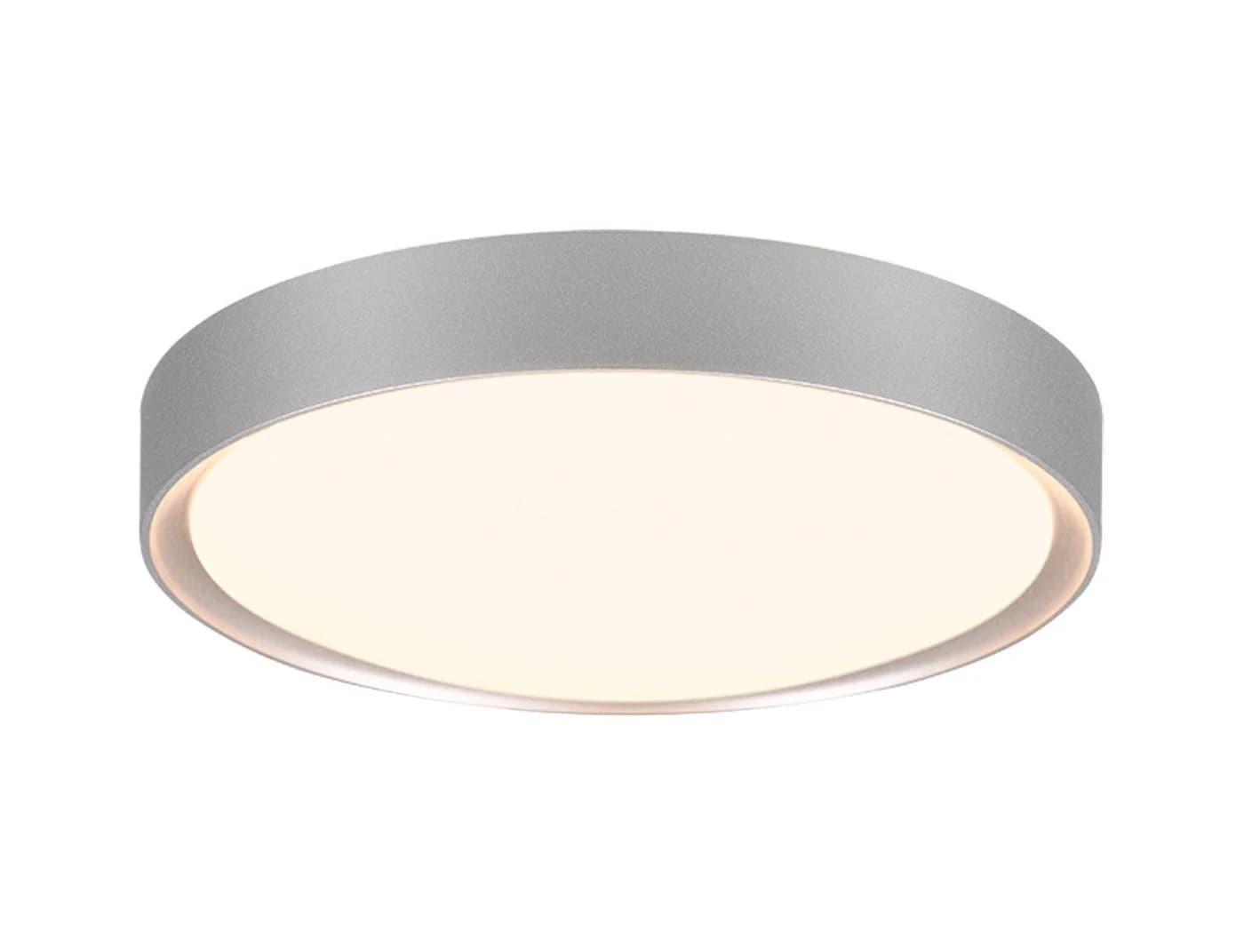 TRIO Leuchten CLARIMO LED Deckenleuchte Warmweiß Grau IP44 - Bild 2