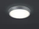TRIO Leuchten CLARIMO LED Deckenleuchte Warmweiß Grau IP44 Bild 3