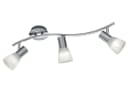 TRIO LEUCHTEN LED Deckenstrahler LEVISTO Grau Weiss 3-flammig Bild 2