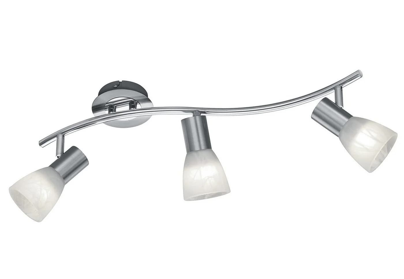 TRIO LEUCHTEN LED Deckenstrahler LEVISTO Grau Weiss 3-flammig - Bild 2