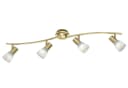 Trio Leuchten LED Deckenstrahler "Levisto" Messing 4-flammig schwenkbar Bild 2