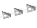 TRIO Leuchten LED Unterbauleuchte 3er Set Warmweiß Silber Matt Bild 2