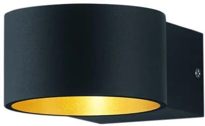TRIO LEUCHTEN LED Wandleuchte LACAPO Schwarz/Gold - Bild 2