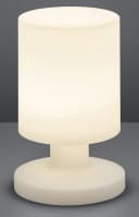 Reality Leuchten LED Tischleuchte LORA Weiß USB-Ladefunktion Bild 3