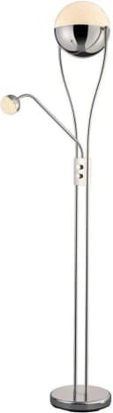 TRIO LEUCHTEN LED Stehlampe CHRIS mit Lesearm und Dimmer Bild 1