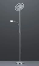REALITY LEUCHTEN LED Stehlampe Ackbar mit Touchdimmer und Lesearm Bild 1