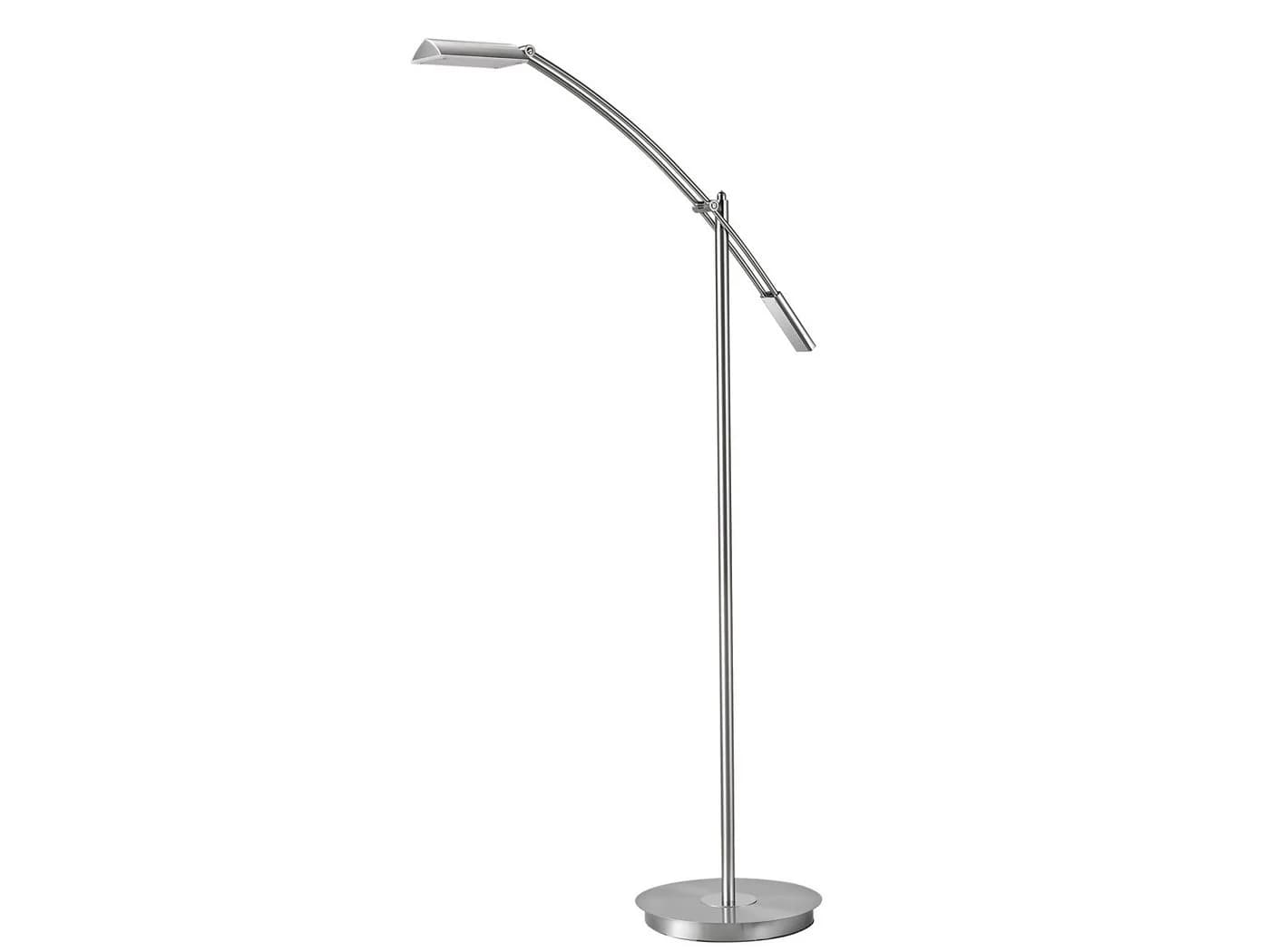 TRIO Leuchten LED Stehlampe Dimmfunktion Silber 126 cm - Bild 2