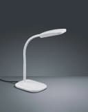 Reality Leuchten LED Tischleuchte Boa Weiß Touch Dimmer Flexarm Bild 3
