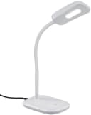 Reality Leuchten LED Tischleuchte Boa Weiß Touch Dimmer Flexarm Bild 4