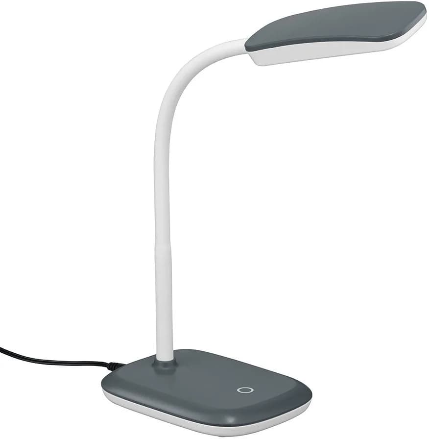REALITY LEUCHTEN LED Tischleuchte Boa Grau Touch-Dimmer Flexibel - Bild 2